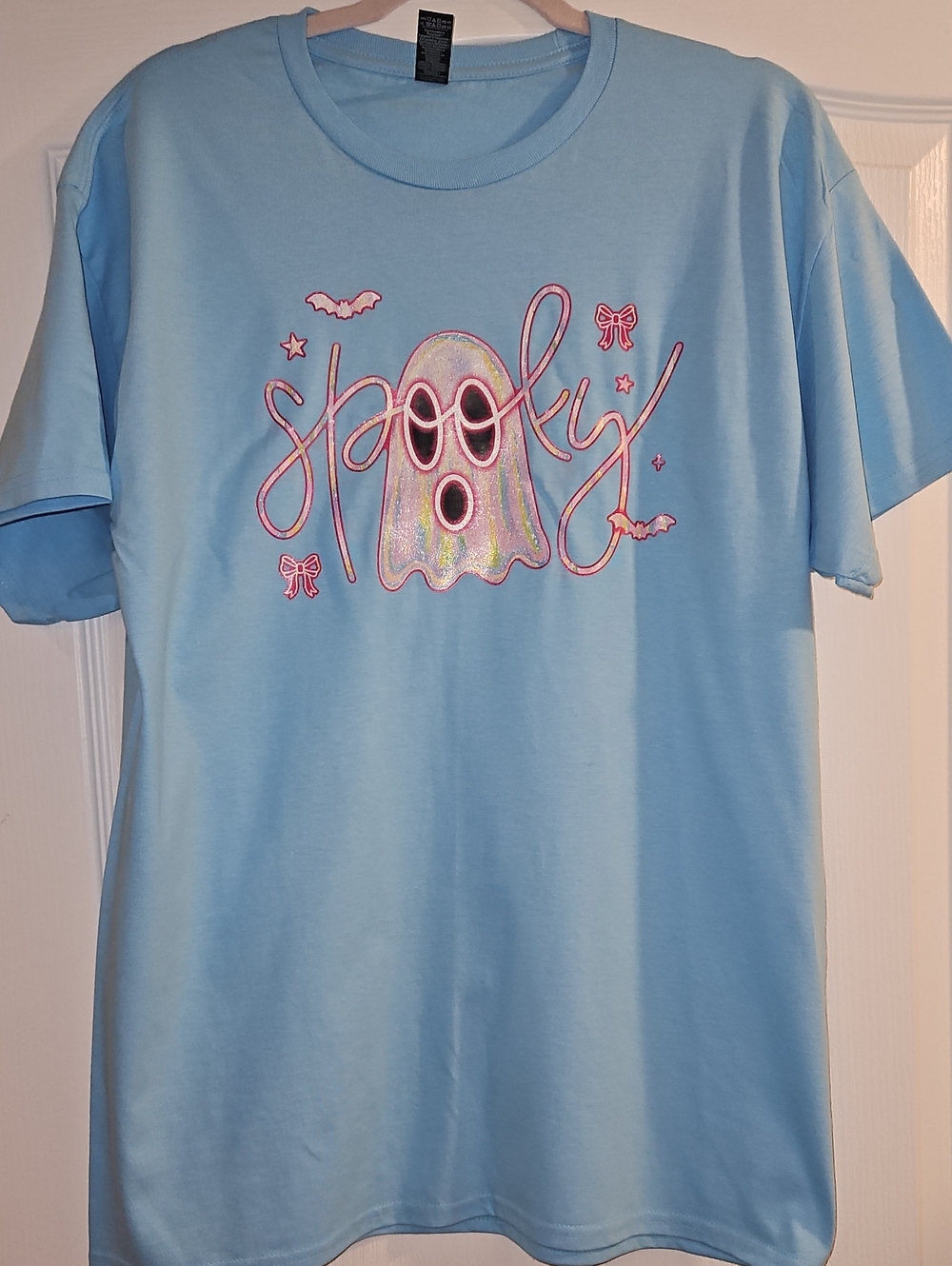 Graphic Shirt Custom Spooky Print New